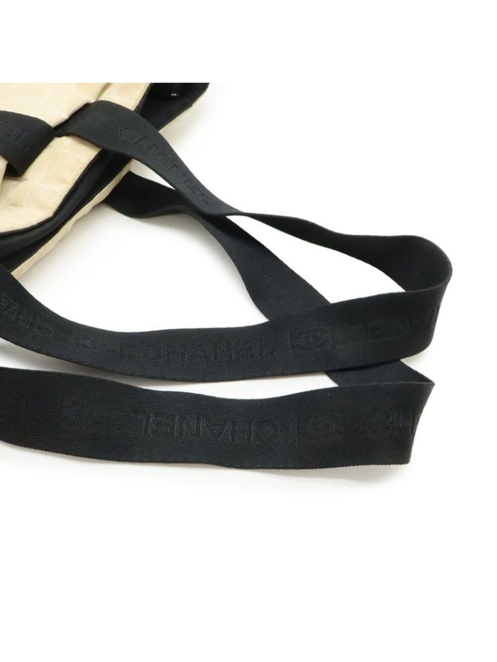 ★SOLD★ Chanel New Travel Line Sports Tote Bag 2-Way Backpack Nylon - Picture 4 of 9